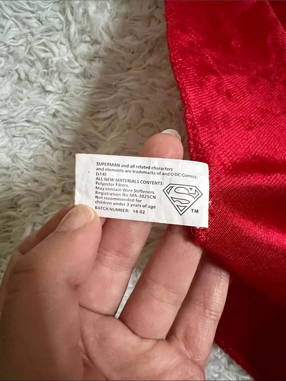 DC Comics bright red